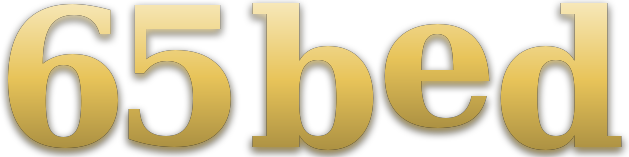 65 bed logo